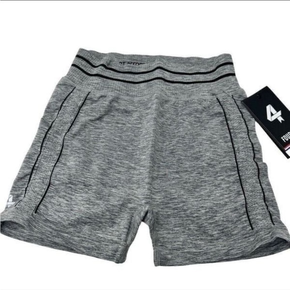 ❌CLEARANCE❌Fourlaps Aero Seamless Athletic Short 3” | Heather Grey | NEW/NWT☑️👟 - Picture 3 of 9